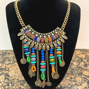 Statement chunky necklace